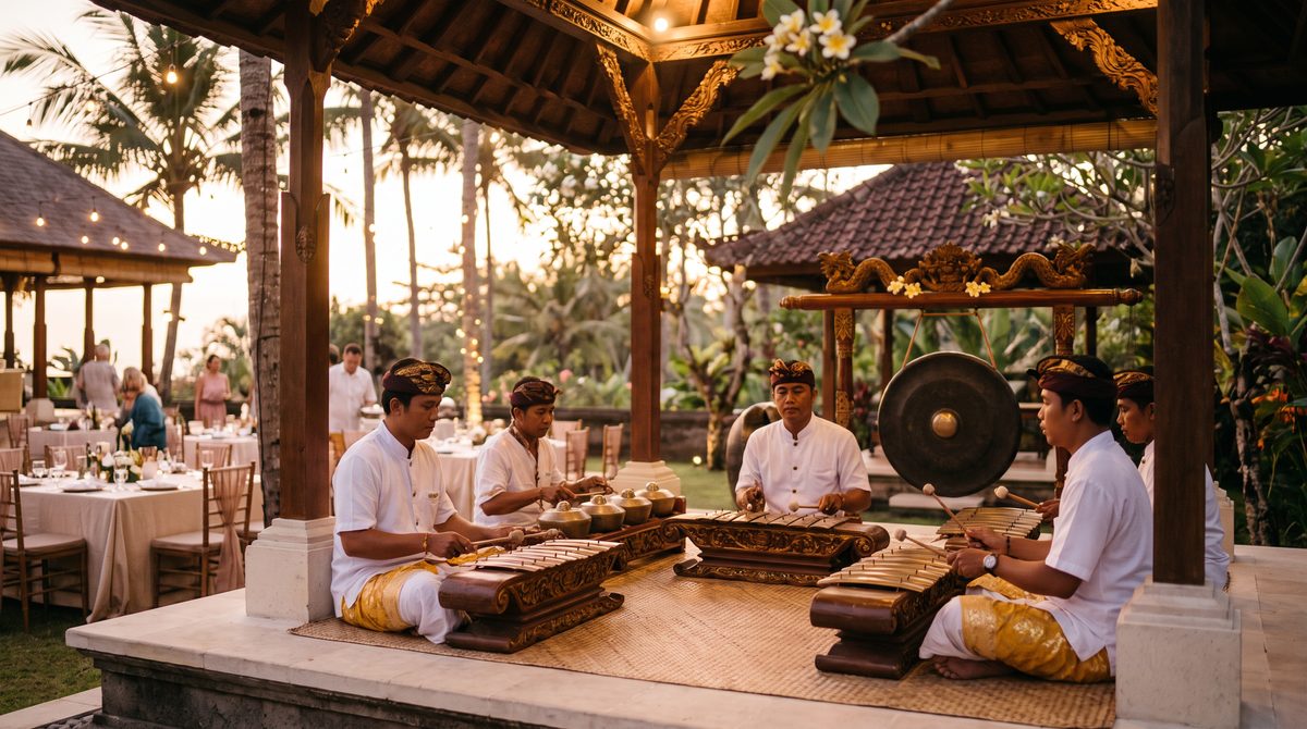 Bali Wedding Entertainment: Gamelan, Fire Dancers, Bands and DJs