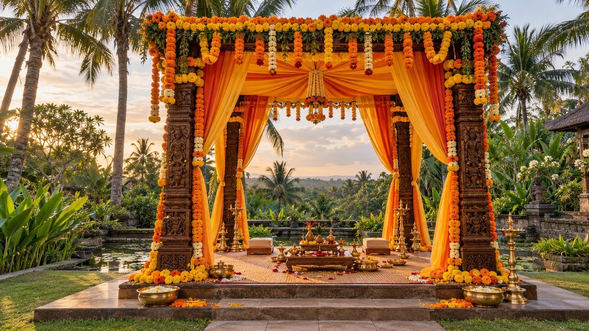Indian Weddings in Bali: Venues, Catering and Multi-Day Planning